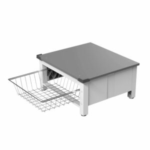 Meliconi Base Space Basket Rialzo 30Cm per Lavatrice Asciugatrice 656143