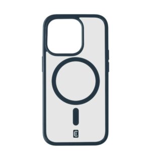 Custodia iPhone 15 Pro Blu Pop Mag Cellularline POPMAGIPH15PROB