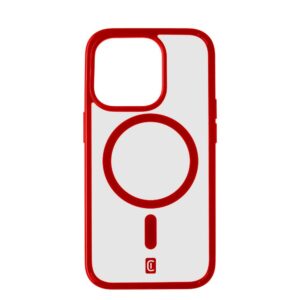 Custodia iPhone 15 Pro Rosso Pop Mag Cellularline POPMAGIPH15PROR