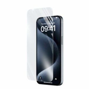 Vetro Temperato Antiurto iPhone 15 Cellularline TEMPGLASSIPH15