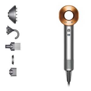 Dyson Supersonic Asciugacapelli 1600W Nichel Rame SUPERSONICNICKELCOPPER