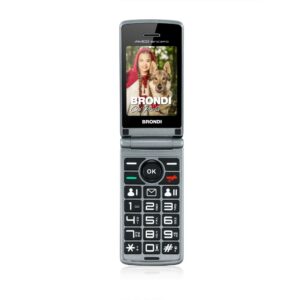 Brondi Amico Sincero Cellulare Dual Sim Sos Nero AMICOSINCERONERO