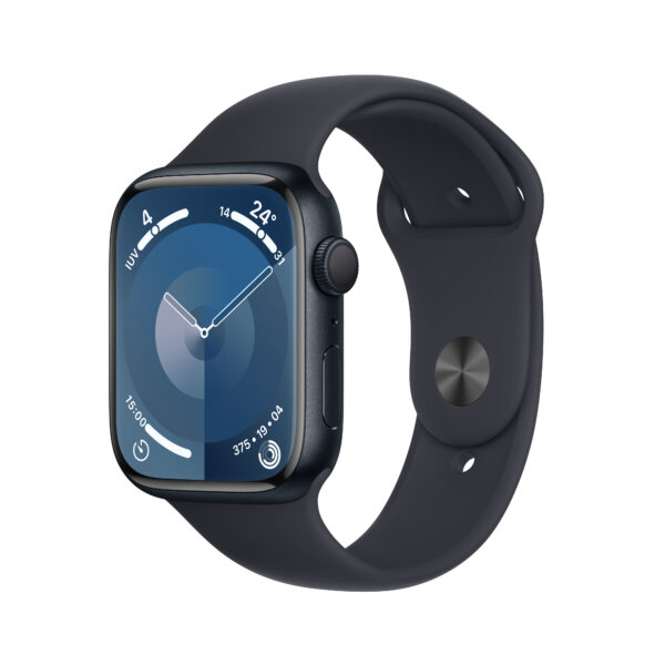 Apple Watch 9 Gps 45Mm Midnight Taglia S/M MR993QLA