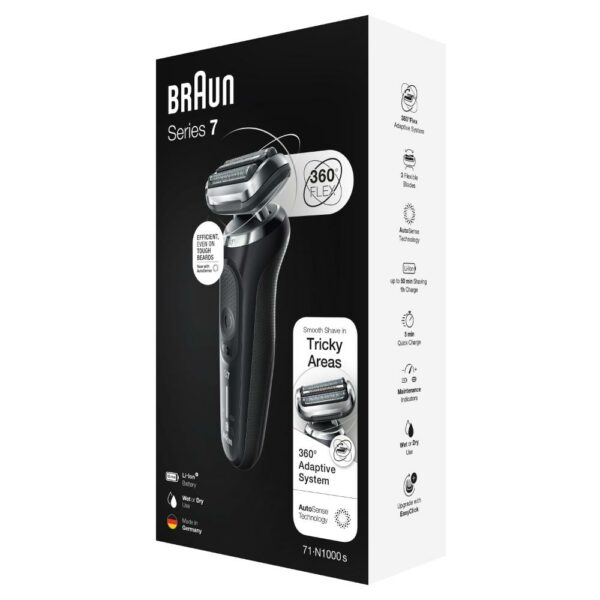 Braun Rasoio Ricaricabile W&D 71N1000S