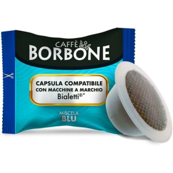 04312 borbone bialetti blu 100