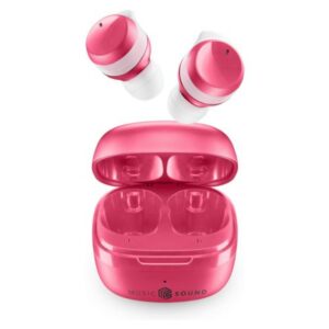 CellularLine Auricolari Bluetooth TWS Flow Rosa BTMSTWSFLOWP