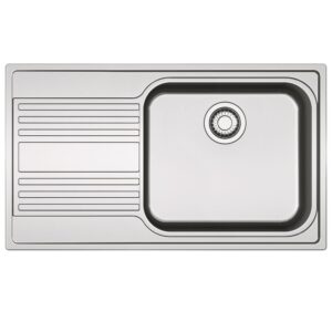 Lavello Franke RPX 611-86 LB Incasso Acciaio Inox con Gocciolatoio Sinistro