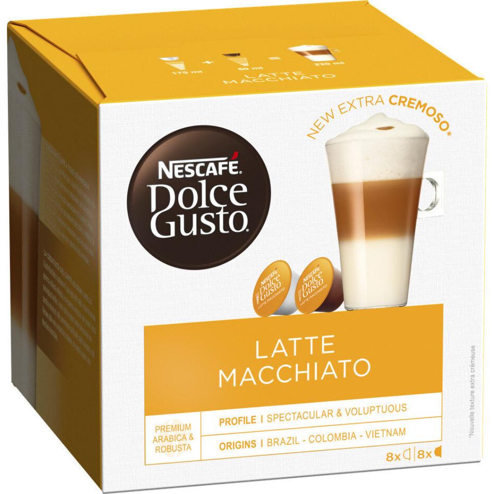 Nescafé Capsule Caffè Dolce Gusto Latte Macchiato 8+8Pz 12482735 - niclick