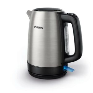 Philips Bollitore Elettrico 2200W 1.7Lt Nero/Inox HD9350