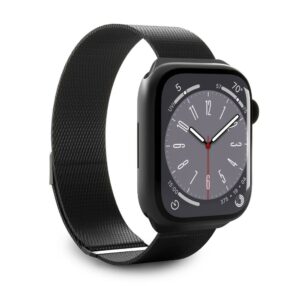 Cinturino Milanese Apple Watch 38-40-41MM Nero Puro PUMILAW40BLK