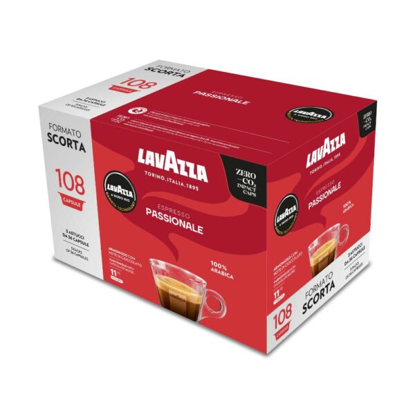 Lavazza Capsule Caffè A Modo Mio Espresso Passionale 108Pz 8236