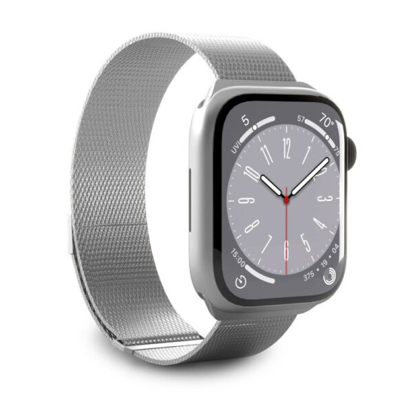 Cinturino Milanese Apple Watch 38-40-41MM Silver Puro PUMILAW40SIL