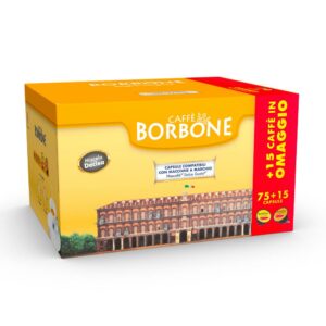 Caffè Borbone Capsule Caffè Compatibili Dolce Gusto Decisa 75 + 15Pz DGBDECISAPROMO