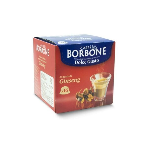 caffe borbone al gusto di ginseng capsule caffe 16 pezzoi