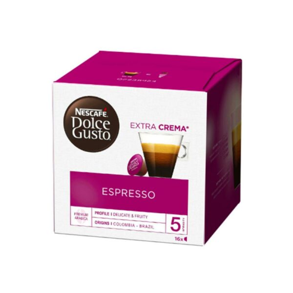 dolce gusto espresso extra crema 88g 16 caps