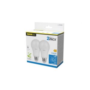 Nova Line Bipack Led Goccia 13W 2G100F2