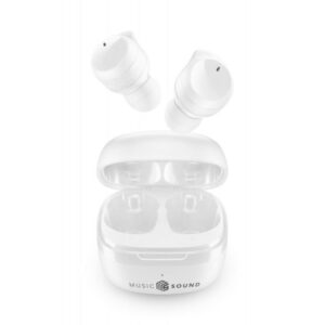 CellularLine Auricolari Bluetooth TWS Flow Bianco BTMSTWSFLOWW