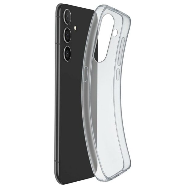 Custodia Gomma Fine Galaxy S24+ Trasparente CellularLine FINECGALS24PLT