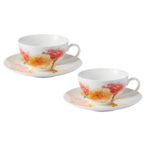 Set 2 Tazzine Floriade Carnation Maxwell & Williams MWII0185