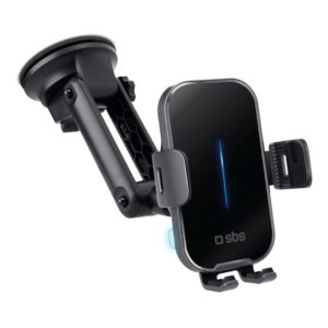 Supporto Auto per telefono con Ricarica Rapida 15W SBS TESUPEXTWIR15W