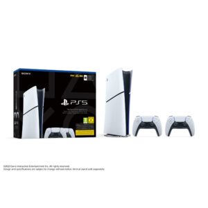 Sony Console PS5 Digital + 2 Dualsense White 1000042065