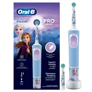 Spazzolino Elettrico con 2 Testine Kids Frozen Oral-B VITALITYPROFROZEN