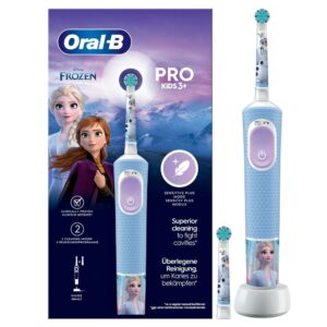 Spazzolino Elettrico con 2 Testine Kids Frozen Oral-B VITALITYPROFROZEN