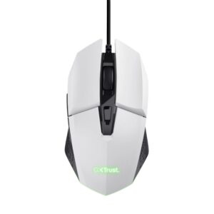 Mouse da Gaming Illuminato Felox Bianco Trust 25066