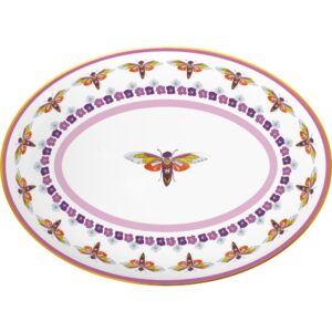 Piatto Ovale 26 Cm Amazzonia Baci Milano OVA1.AMA01