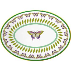 Piatto Ovale 31 Cm Amazzonia Baci Milano OVA2.AMA01