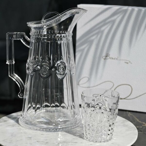PITCHER 4 WATER GLASSES 2