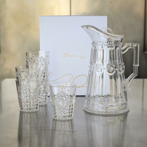 PITCHER 4 WATER GLASSES