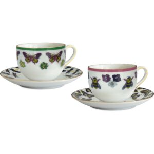 Set 2 Tazzine Caffè Amazzonia Baci Milano SCOF.AMA01
