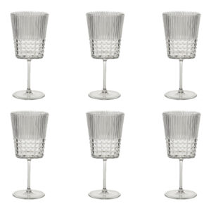 Set 6 Calici Vino Trasparenti Chic & Zen Baci Milano ZGWI.ZEN01