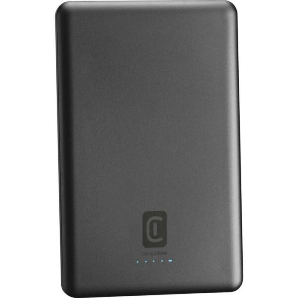 cellularline caricabatterie emer5000 mag grigio scur