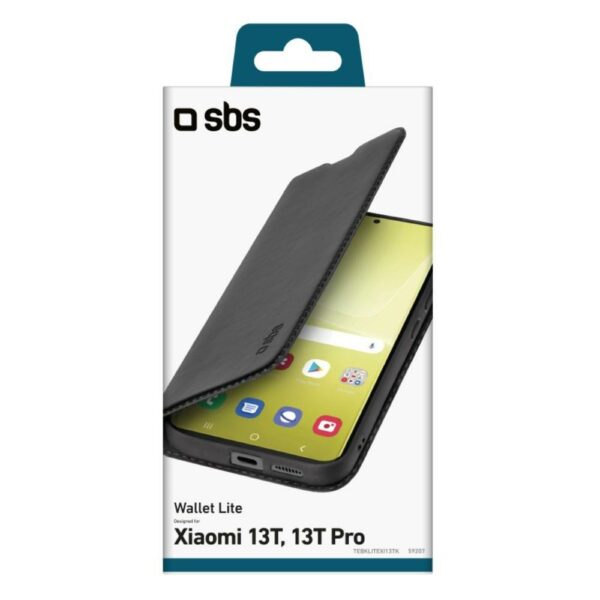 custodia book wallet lite per xiaomi 13t 13tpro 1