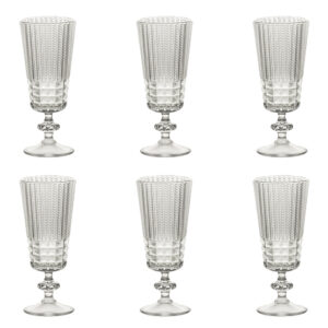 Set 6 Bicchieri Liquore Trasparenti Chic & Zen Baci Milano ZGSP.ZEN01