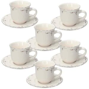 Tognana Set 6 Tazzine Caffè Shabby SM185013146