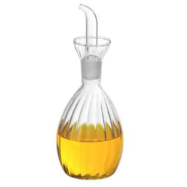 Oliera a Coste in Vetro Trasparente 500 ML Brandani 51526