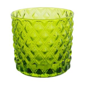 53536 BICCHIERE ROMBI COLORI ASSORTITI SET 6 PEZZI IN VETRO5