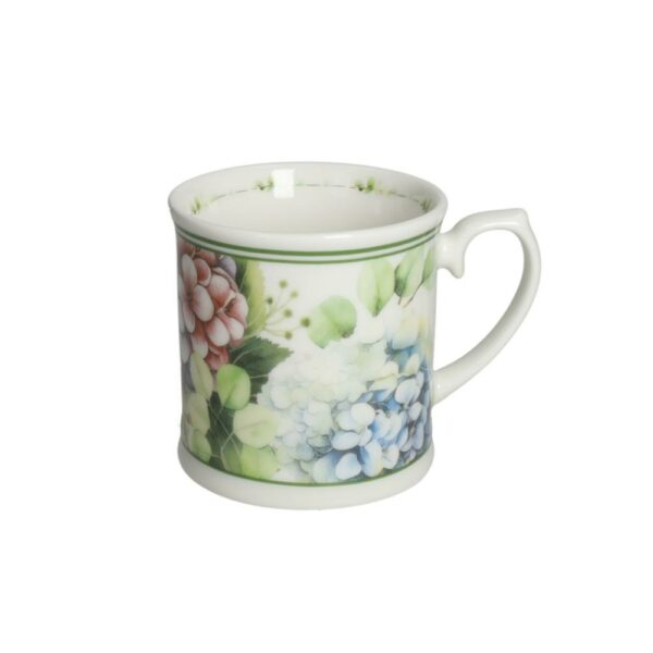 Mug in Porcellana Flora Fondo Bianco Brandani 51183