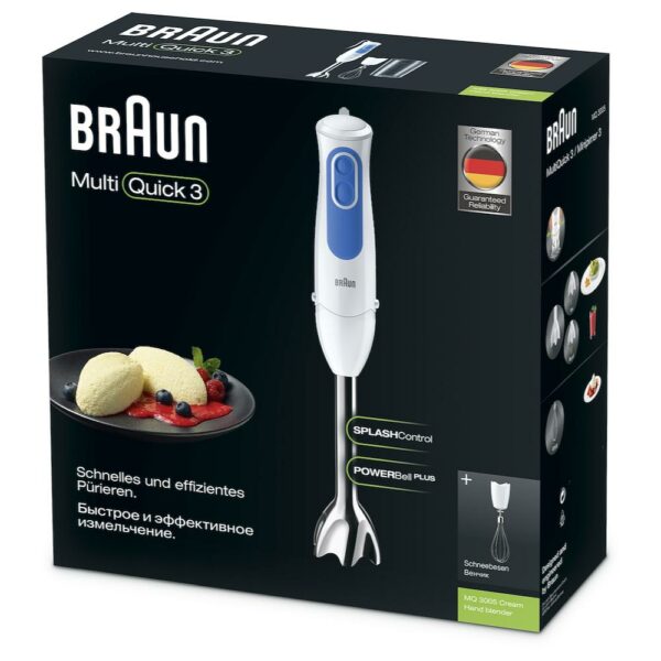 Braun Minipimer Multiquick Bianco MQ3005WH