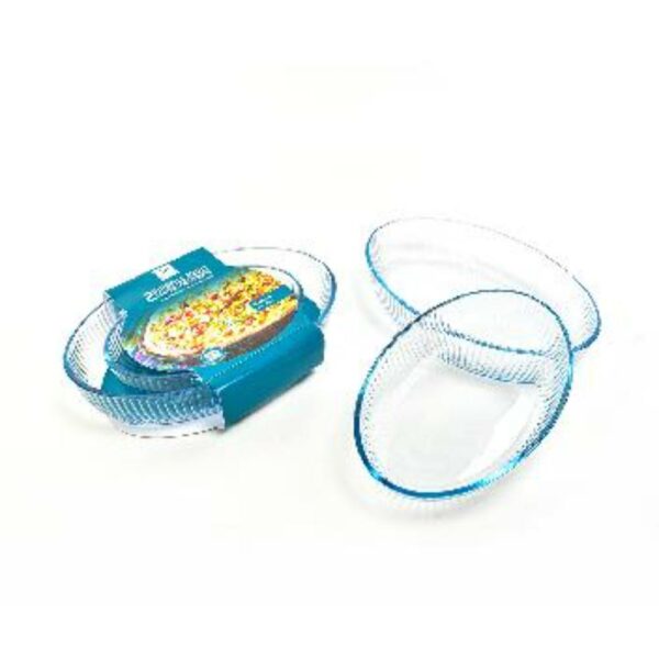 Set 2 Pirofile Ovali 35x24Cm e 26x18Cm Mercury
