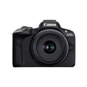 Fotocamera Mirrorless Canon EOS R50 Nero 24.2 MP + RF-S 18-45MM IS