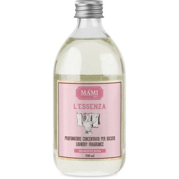 Profumatore concentrato Bucato Diamante Rosa 500 ML Essenza Mami Milano MB-ES1.02