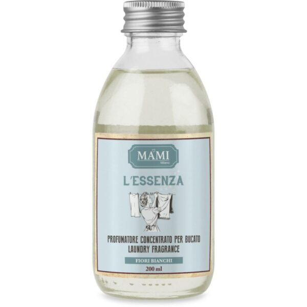 Profumatore concentrato Bucato Fiori Bianchi 200 ML Essenza Mami Milano MB-ES2.11