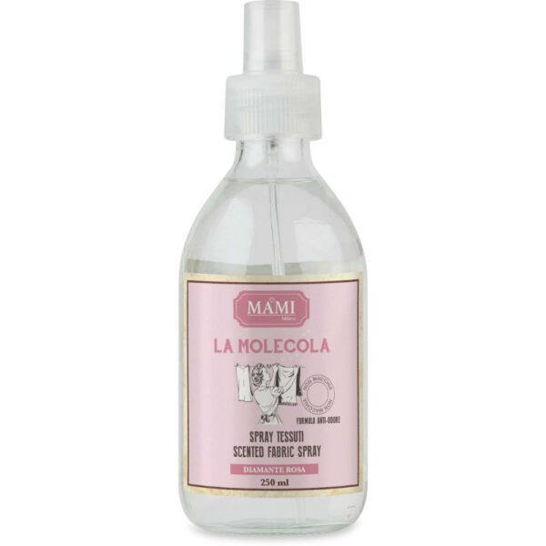 Spray Tessuti Antiodore Diamante Rosa 250 ML Molecola Mami Milano MB-MOL.02