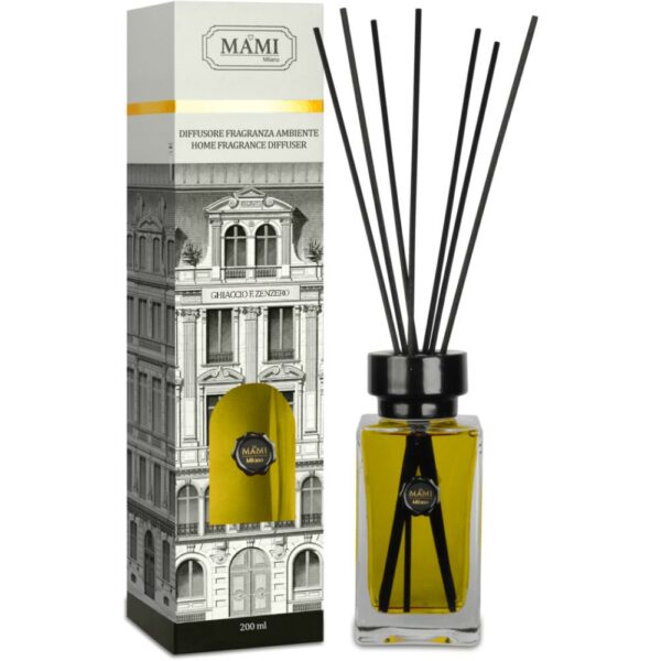 Diffusore Fragranza Ambiente Ghiaccio e Zenzero 200 ML Mami Milano MF-FRAGR2.01
