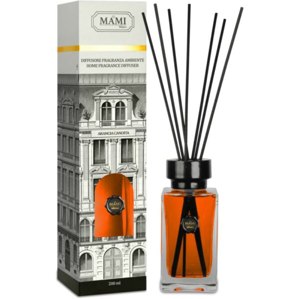 Diffusore Fragranza Ambiente 200 ML Arancia Candita Mami Milano MF-FRAGR2.02