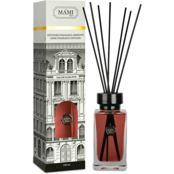 Diffusore Fragranza Ambiente 200 ML Bacche Scarlatte Mami Milano MF-FRAGR2.04